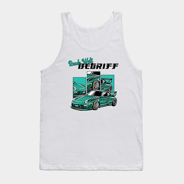 RWB CAR Tank Top by mirailecs